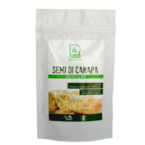 Semi di canapa decorati